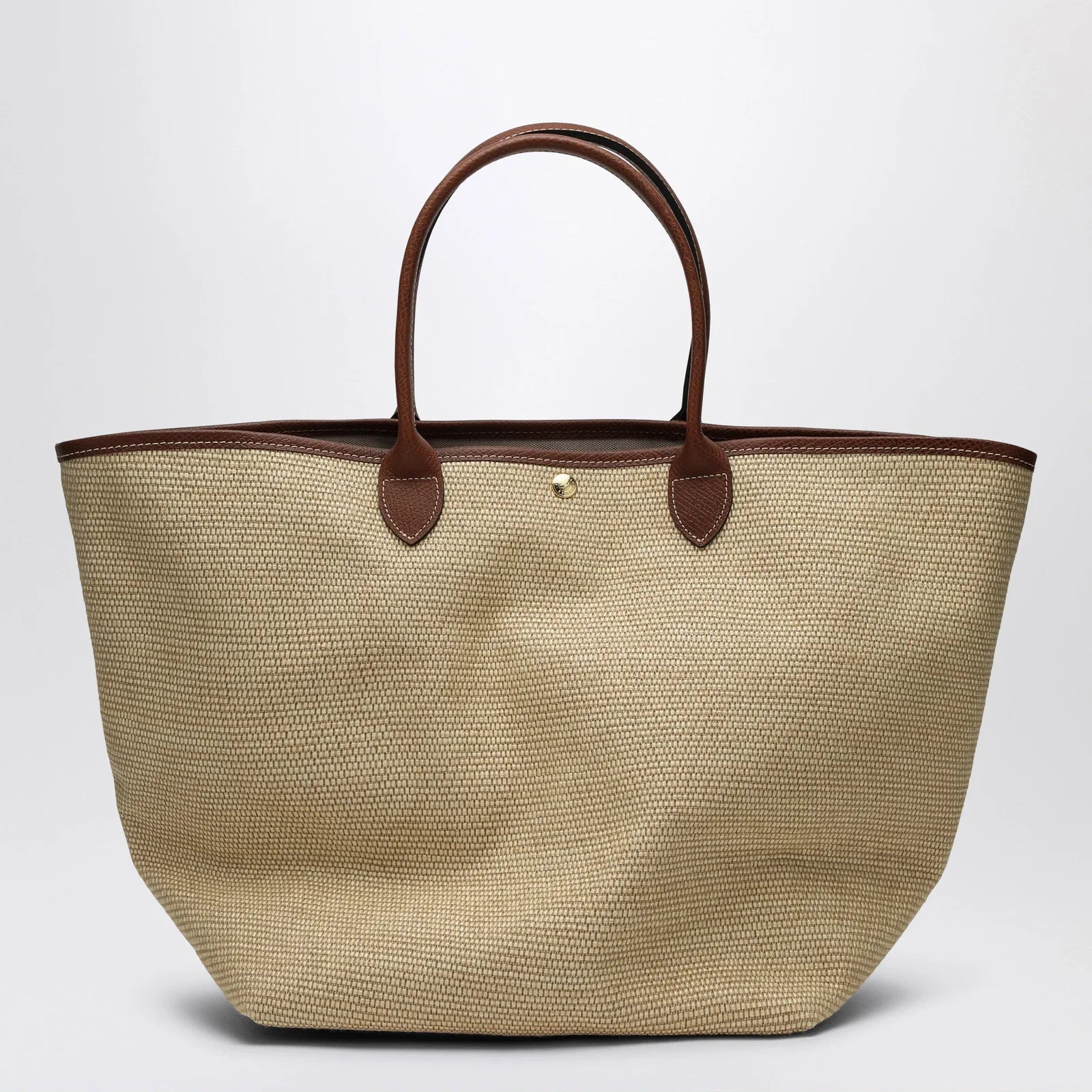 Longchamp Basket bag L Le Pliage brown