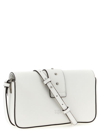Pinko Mini Love Slouchy Shoulder Bag