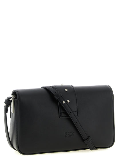 Pinko Mini Love Slouchy Shoulder Bag