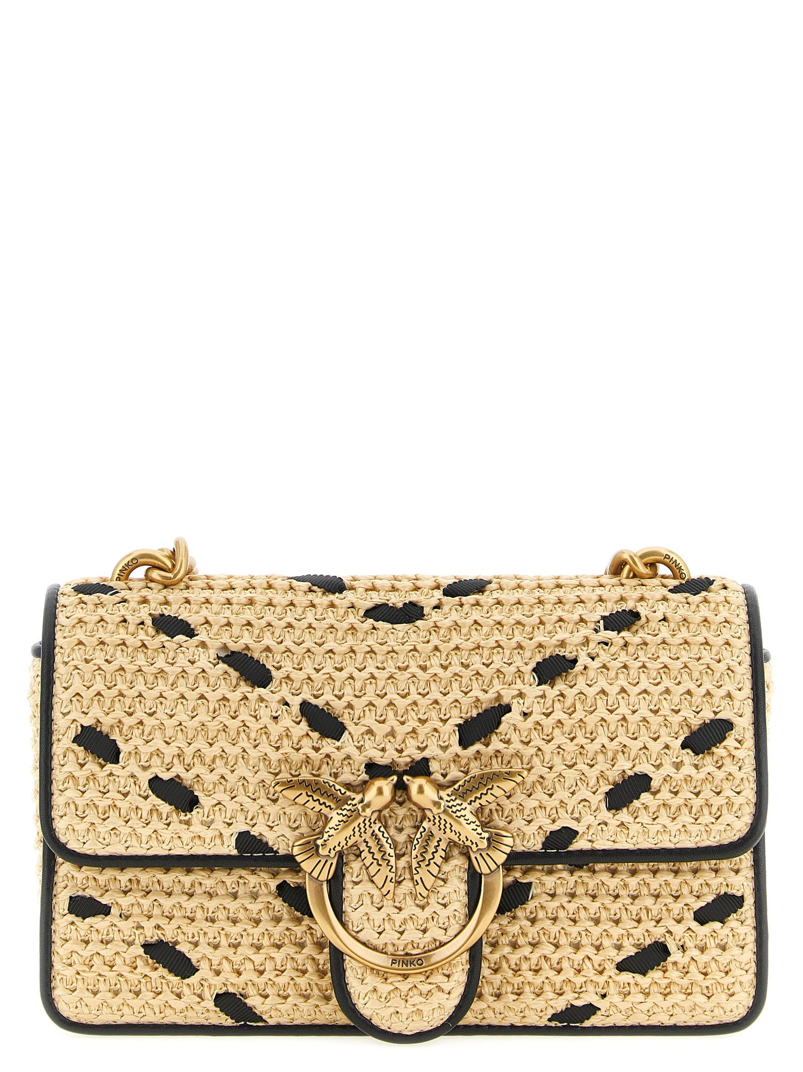 Pinko Mini Love One Light Crossbody Bag