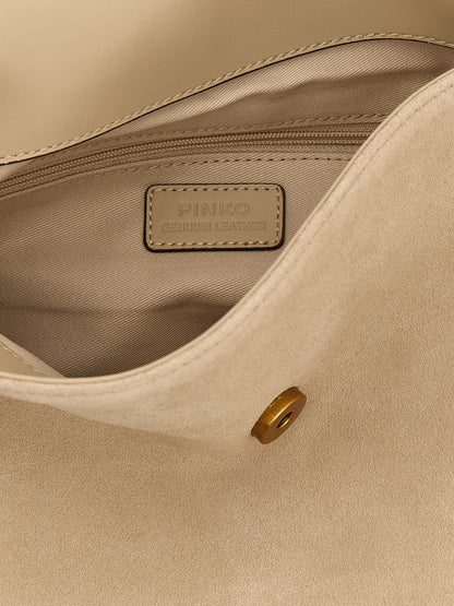 Pinko Saddle Horizontal Shoulder Bag