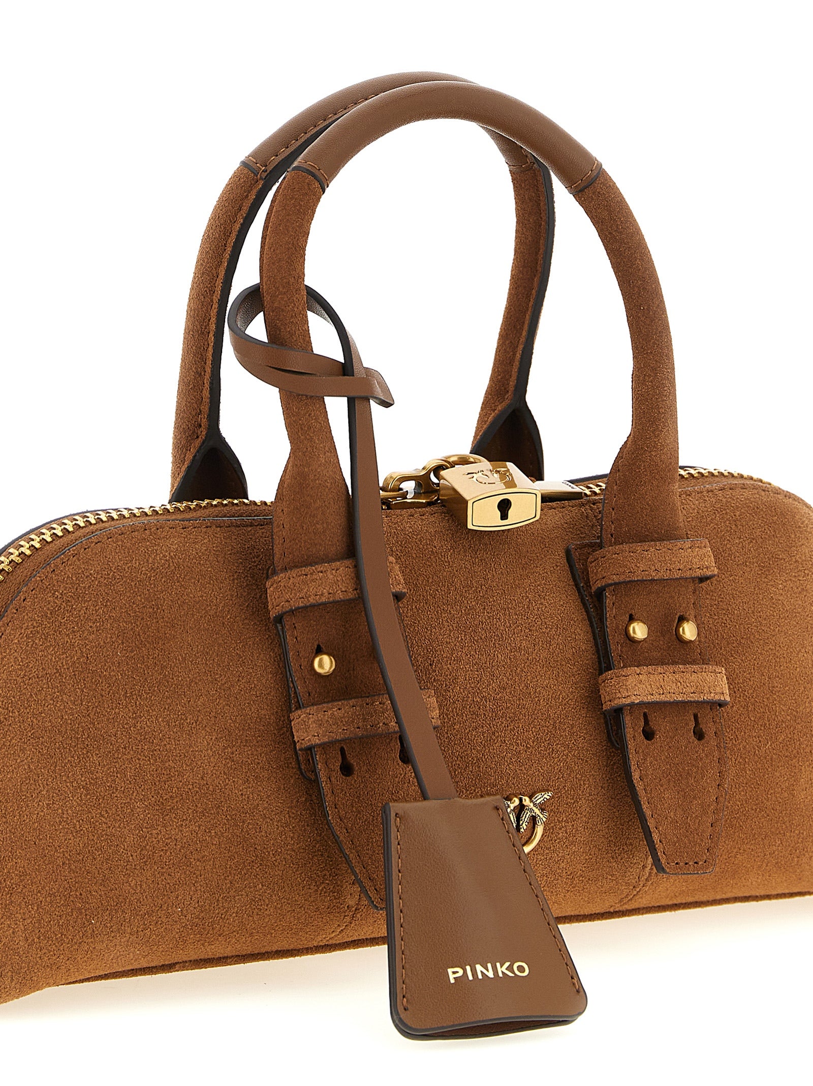 Pinko Bowling Baguette Shoulder Bag