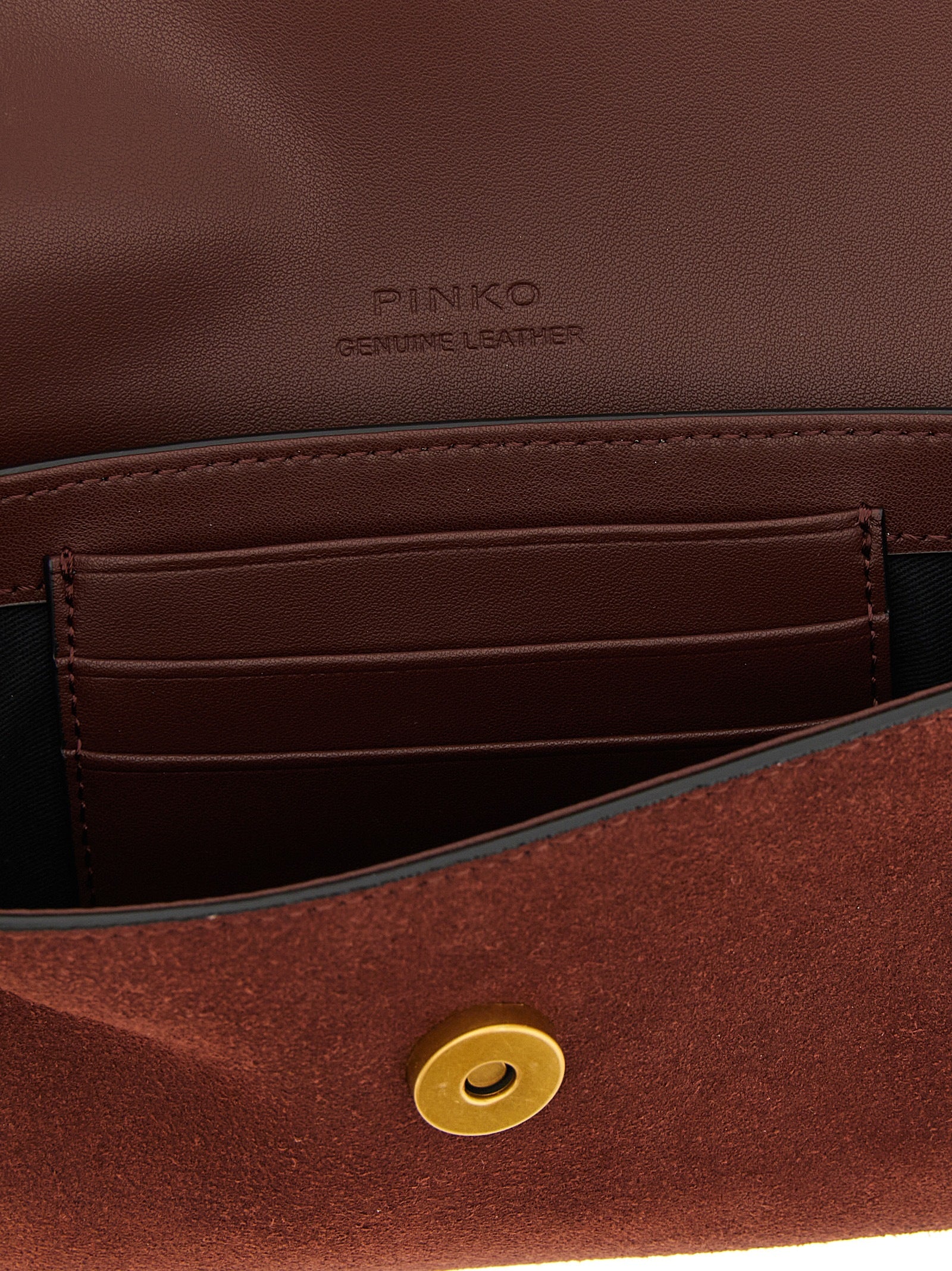Pinko Saddle Flat Medium Shoulder Bag
