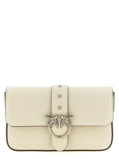 Pinko Baby Love One Slouchy Small Shoulder Bag