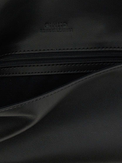 Pinko Medium Love Click Soft Horizontal Clutch Bag