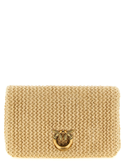 Pinko Love Click Soft Horizontal Mini Clutch