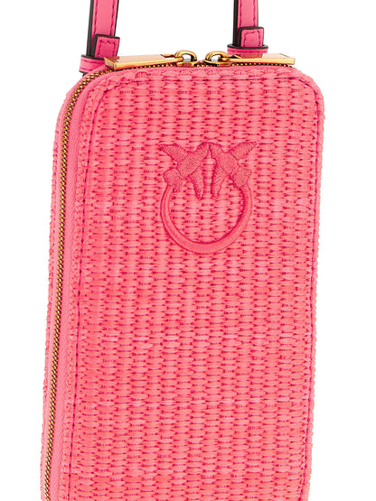 Pinko Raffia Smartphone Holder