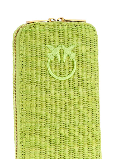 Pinko Raffia Smartphone Holder