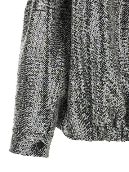 Pinko Sequin Caban