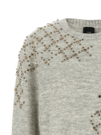 Pinko Rhinestone Sweater