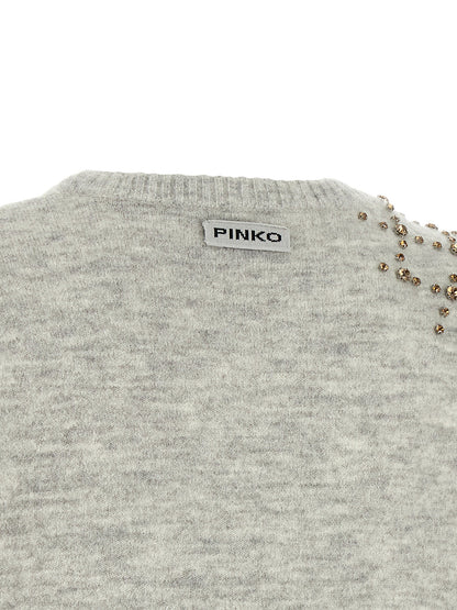Pinko Rhinestone Sweater
