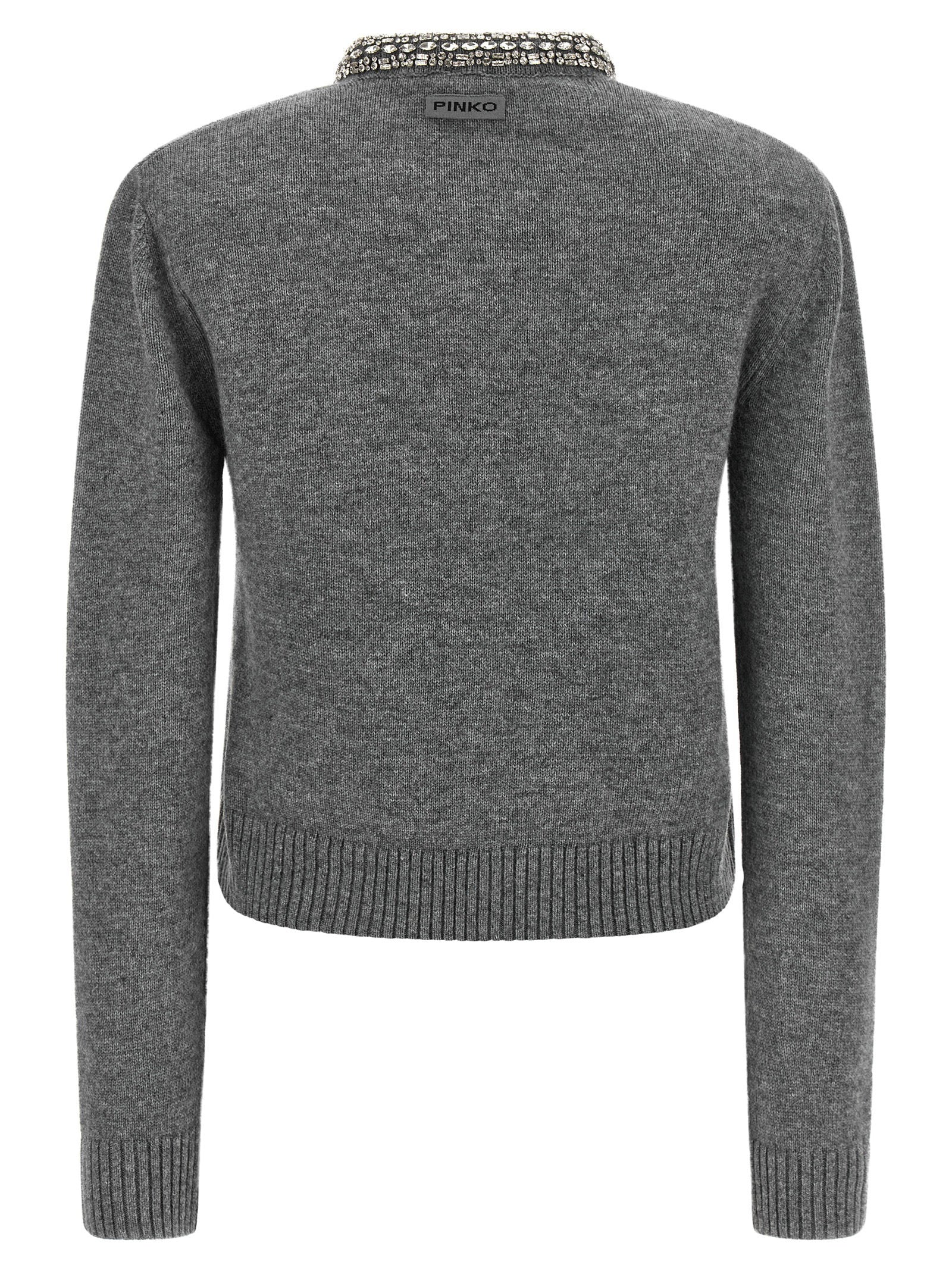 Pinko Jewel Collar Cardigan