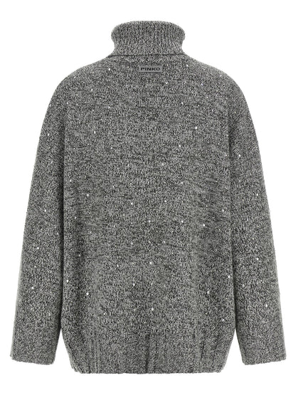 Pinko Crystal Turtleneck Sweater