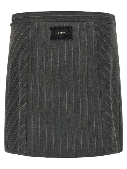 Pinko Pinstripe Skirt