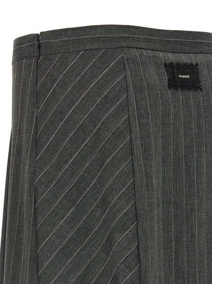 Pinko Pinstripe Skirt