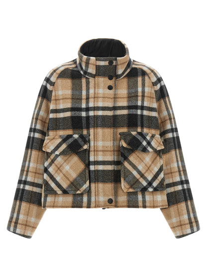 Pinko Caban Check