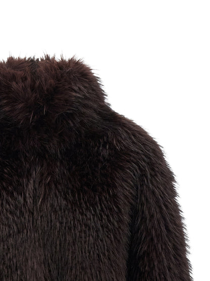 Pinko Gravina Eco-fur Coat