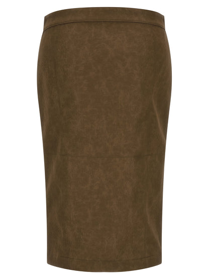 Pinko Skirt With Side Zip