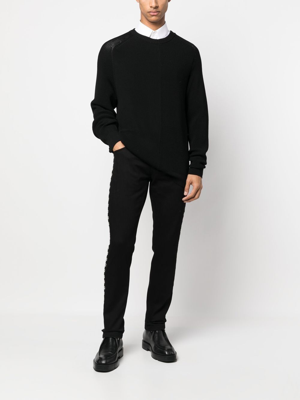 Alexander McQueen mid-rise skinny jeans
