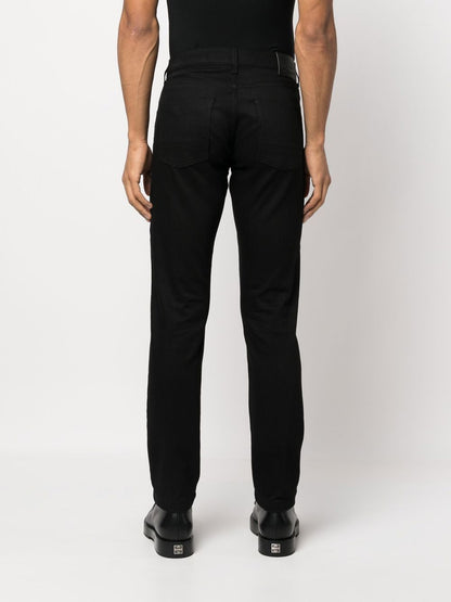 Alexander McQueen mid-rise skinny jeans