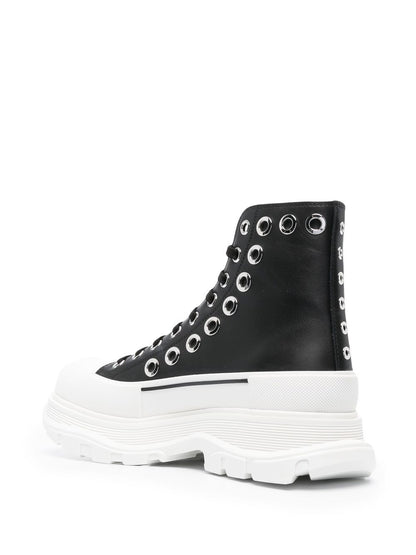 Alexander McQueen tread slick ankle boots