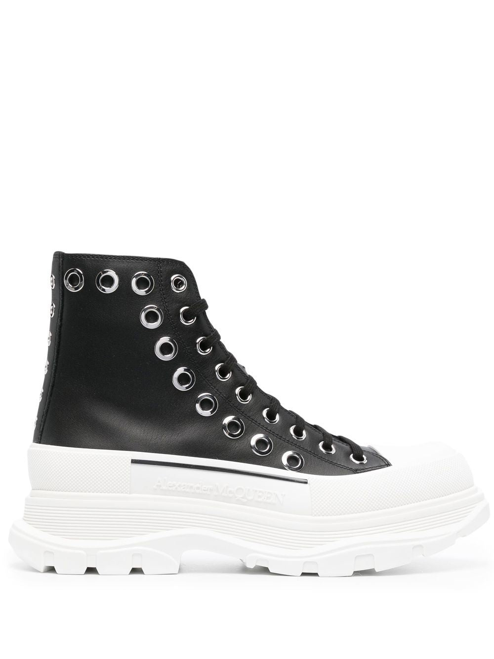 Alexander McQueen tread slick ankle boots