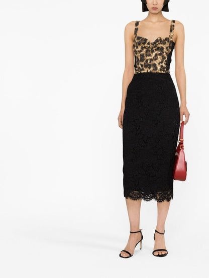 Dolce & Gabbana Lace midi skirt