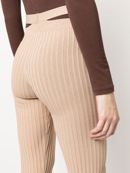 AndreĀdamo AndreÄdamo Printed cut-out trousers