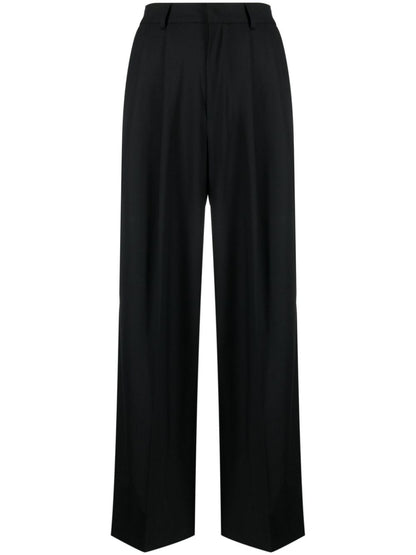 Az Factory With Lutz Huelle Wide leg wool trousers