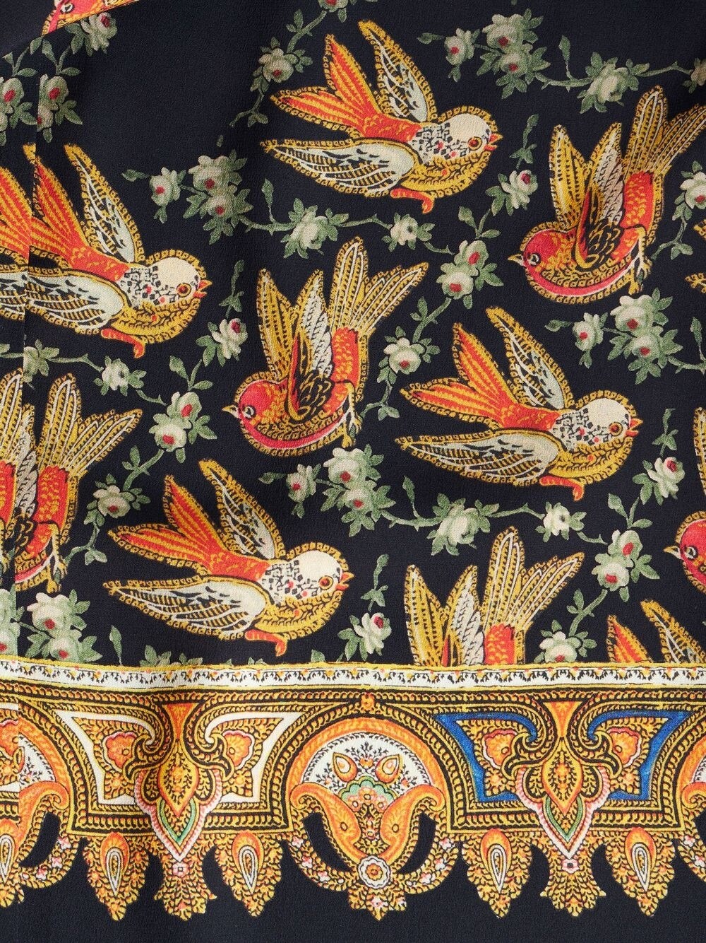 Etro Straight trousers with paisley print