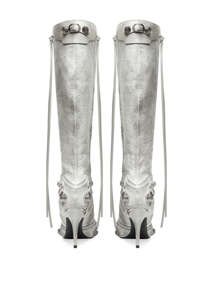 Balenciaga cagole leather boots