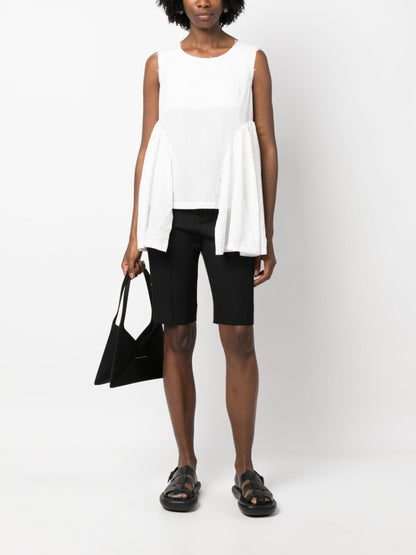 Comme Des Garcons Tank top with draped detail