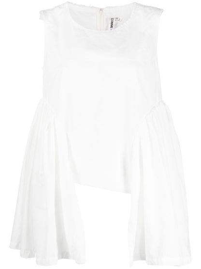 Comme Des Garcons Tank top with draped detail