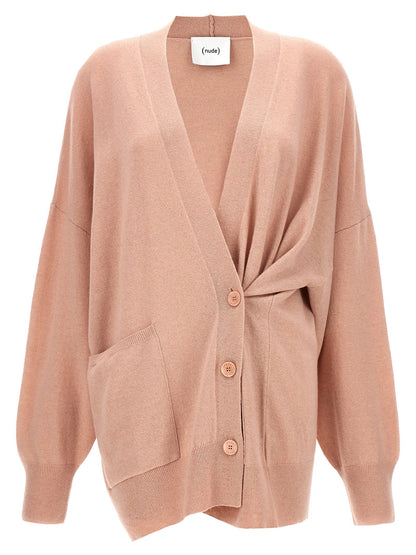 Nude Oversize Cardigan
