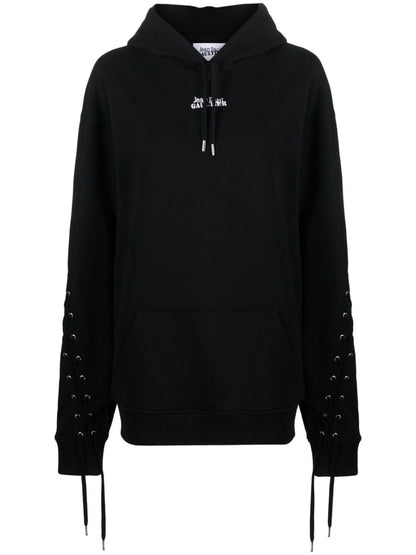 Jean Paul Gaultier Logo cotton hoodie