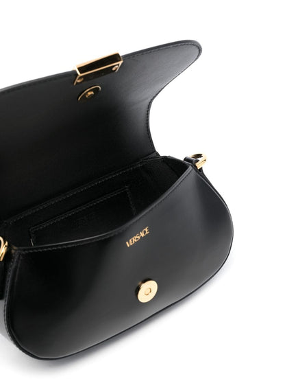 Versace Greca Goddess leather mini bag