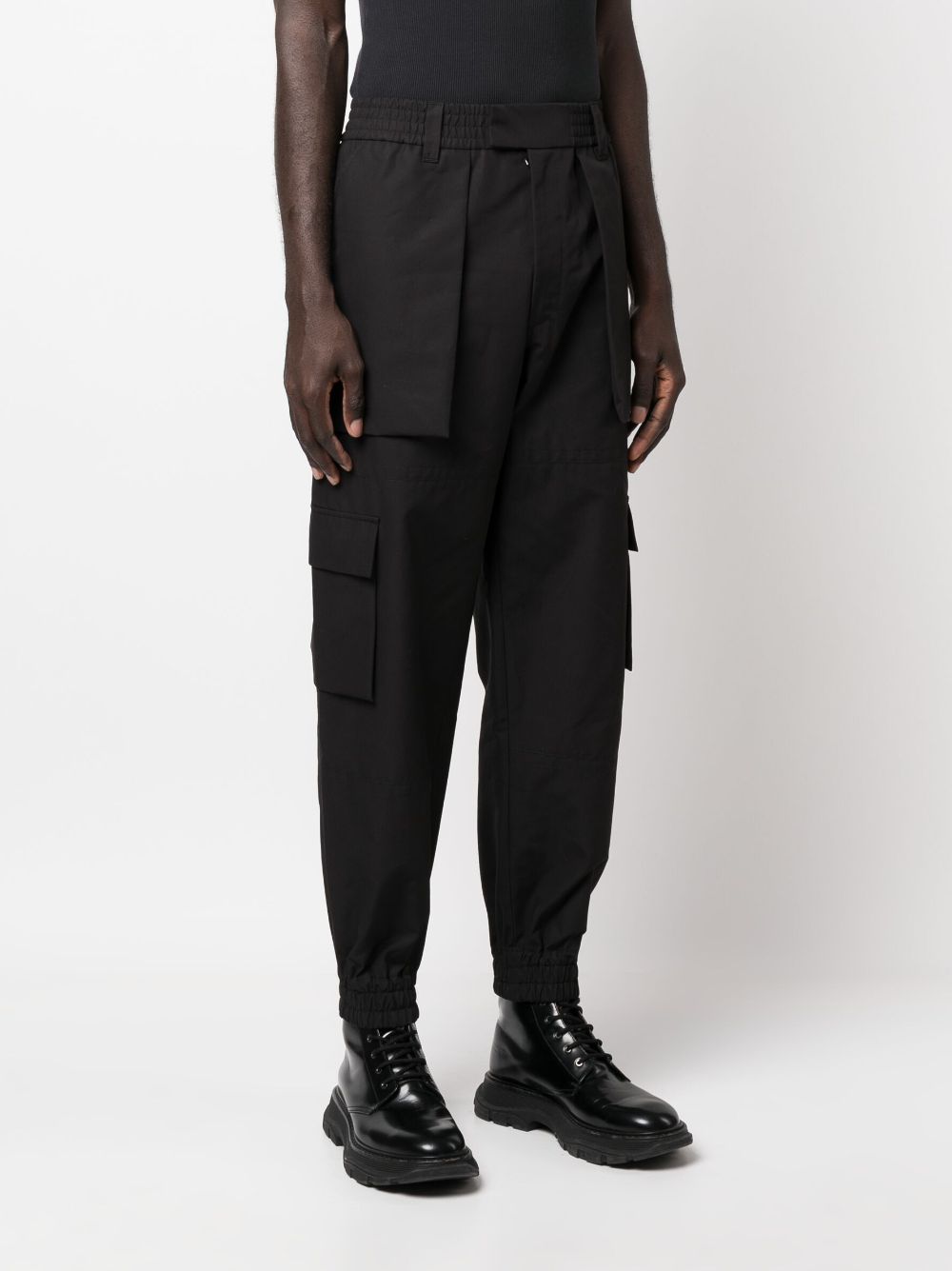 Alexander McQueen Cotton Cargo Trousers