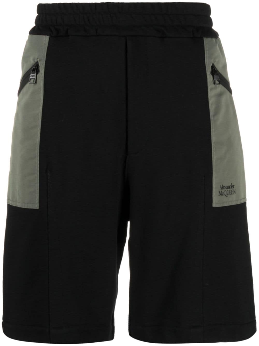 Alexander McQueen two-tone Elasticated Track Shorts