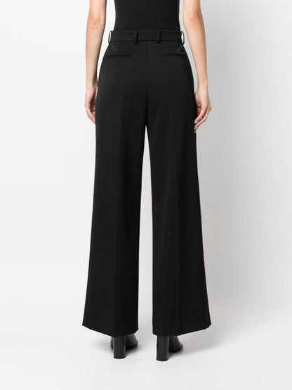 Lanvin Wide leg wool trousers