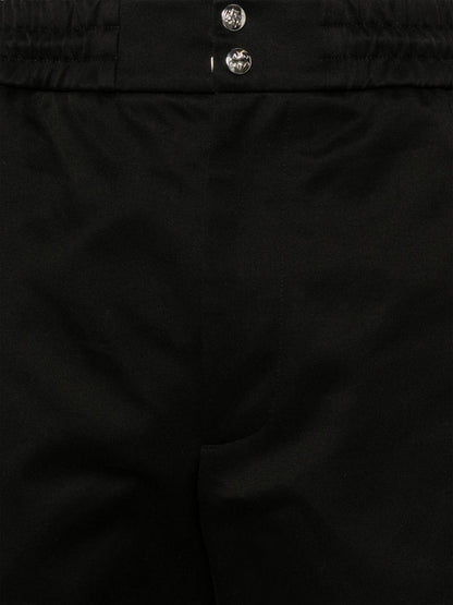 Alexander McQueen Tapered-leg cotton trousers