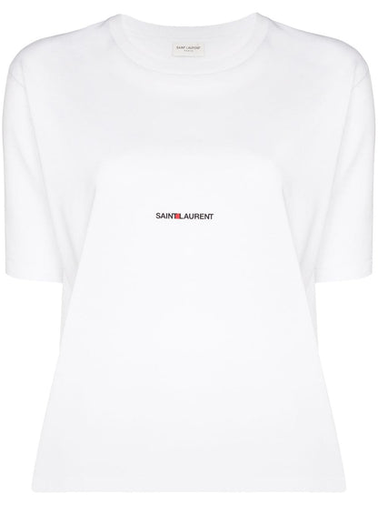 Saint Laurent logo print T-shirt