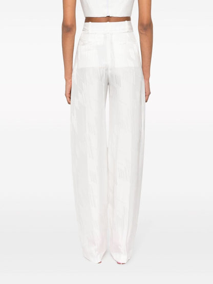 The Attico Logo trousers