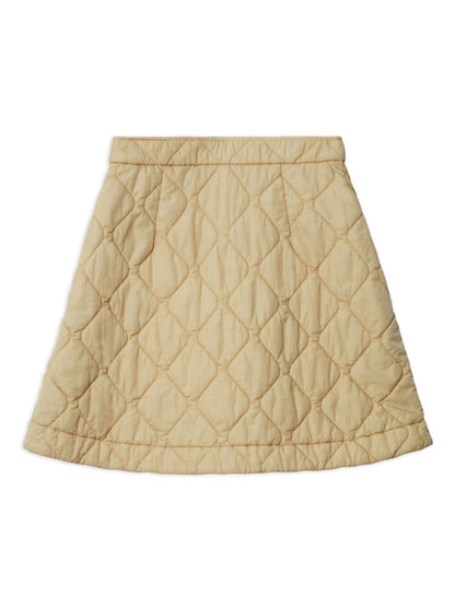 Burberry Quilted mini skirt