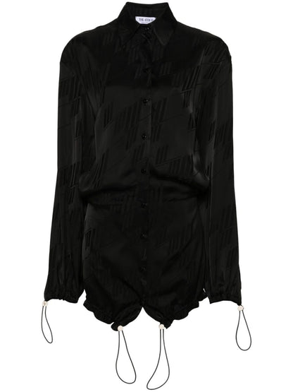 The Attico Logo mini dress