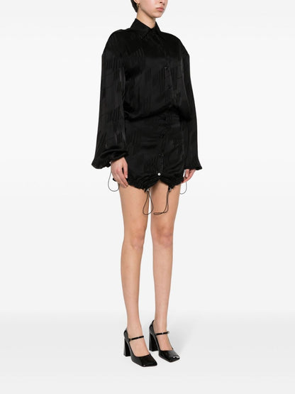 The Attico Logo mini dress