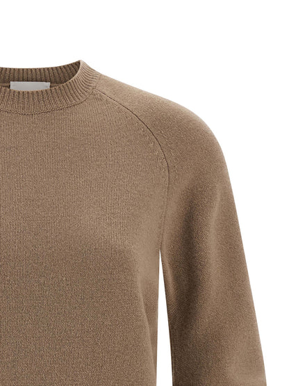 Nude Curved Sleeve Sweater