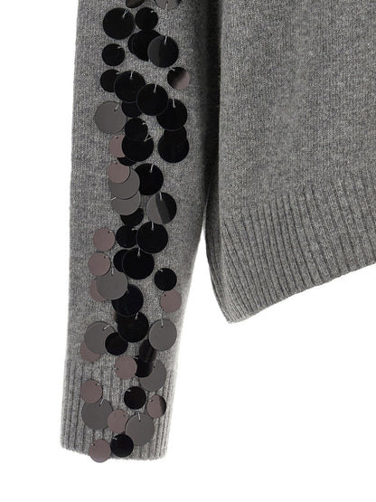 Nude Sequin Sweater