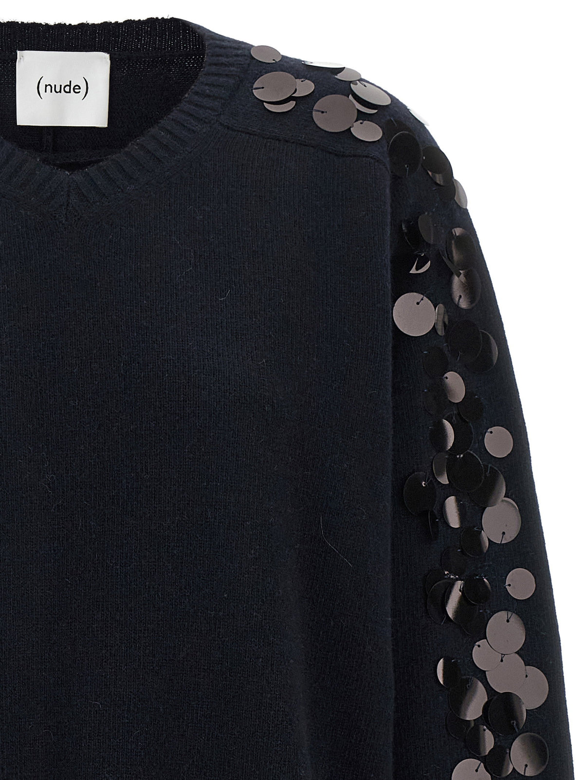 Nude Sequin Sweater