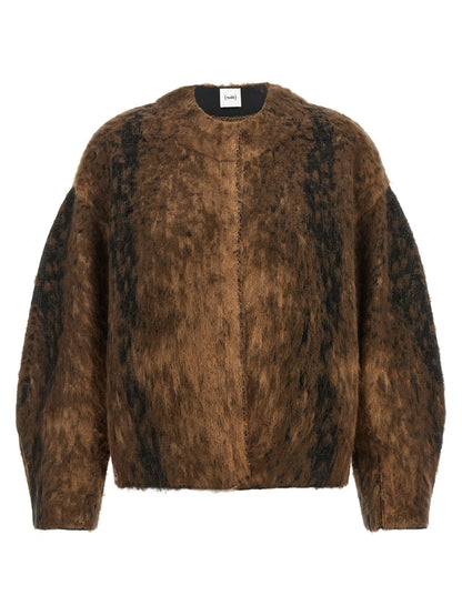 Nude Wool And Mohair Jacket