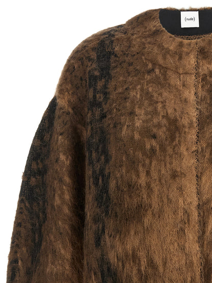 Nude Wool And Mohair Jacket